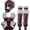 MAROON | WHITE, variant on Rawlings Adult Velo 2.0 Catcher's Set Navy/White