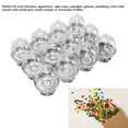 thumbnail image 3 of 12pcs Mini Cake Plate with Lid, Plastic Cake Stand, Transparent Tray, Base Stable, for Desserts Candy Cupcake Puddings, Display Plate for Decorating Birthdays, Weddings, Party, 3 of 8