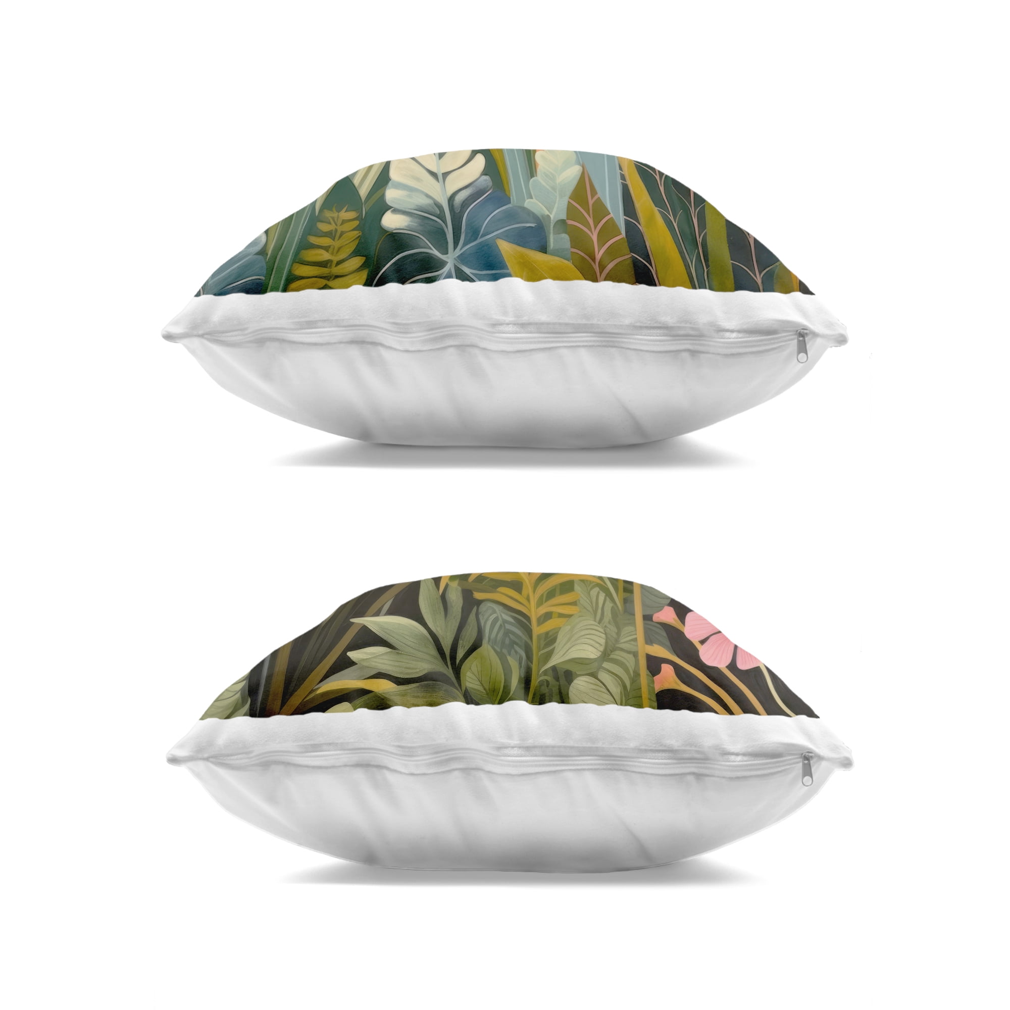 Stupell Industries Botanical Embrace Blooms 2 Piece Decorative Printed Throw Pillow Set, design by Lazar Studio, 18 x 7 x 18