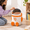 Orange, variant on Aut Trash Can 3.2 Gal Removable Lid Khaki