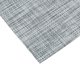 thumbnail image 3 of Juego de manteles individuales REGALWOVEN de 6 manteles tejidos para decoración de mesa de comedor, lavables, manteles limpiables en gris y blanco de 18x12 pulgadas, 3 of 6
