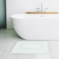 thumbnail image 2 of Mainstays Racetrack 100% Cotton White Bath Rug, 17" x 24", 2 of 5