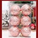 thumbnail image 1 of Adorno Navideño de 6 Cm con Relieve para Colgar En El Lugar., 1 of 6