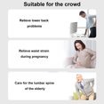 thumbnail image 7 of 2" H*15.7" L - Soft Small Lumbar Pillow for Sleeping, Memory Foam Back Lumbar Support Cushion for Lower Back Pain Relief Bed Waist Sleep Support Pillow for Side, Back Sleepers, 7 of 7