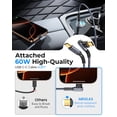 thumbnail image 3 of Cargador de coche MRGLAS de carga rápida de 90 W para iPhone 16 con tipo C, 3 of 8