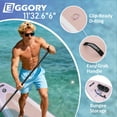 thumbnail image 4 of EGGORY 11ft Inflatable Paddle Board Ultra-Light Stand Up Paddle boards for all people with Premium SUP Accessories, 4 of 9