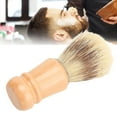 thumbnail image 3 of Pincel de Afeitado de Barba, Eliminación de Residuos aumma la Herramient de Afeitar de Barba de Madera en Espuma para viajar, 3 of 7
