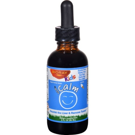 Historical Remedies Calm Drops - Bioray Kids NDF - Calm - Drops - Vanilla - 2 oz