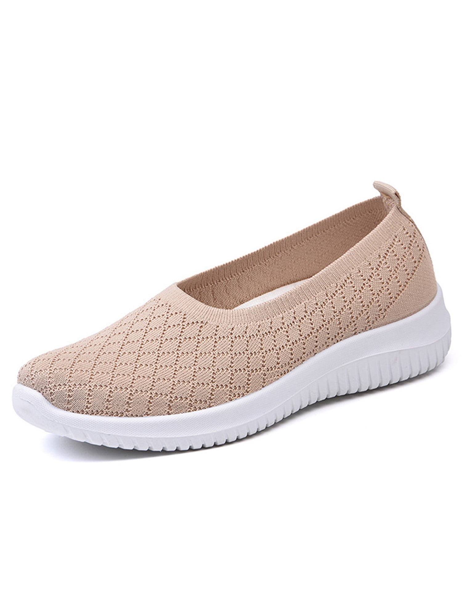 Daeful Women's Lightweight Round Toe Comfort Shoe Sports Breathable ...