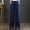 Navy, variant on Kmdttou Fashion Womens Casual Solid Color Elastic Loose Pants Straight Wide Leg Trousers With Pocket