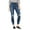 Blue, variant on JOE'S Womens Blue Frayed High Rise Ankle Skinny Jeans Size: 28 Waist