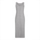thumbnail image 2 of Vestido de Manga Corta para las Mujeres Sexy Impresión Botón Ventilación Cuello en V, Vestido de Verano Casual para la Playa Y Diario, 2 of 5