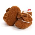 thumbnail image 6 of Yoyauz Newborn Cotton Booties Anti-Slip Soles For Toddlers  Boys Girls  Babies Winter Warm Wool Comfortable Sock Shoes （0-18 Month）, 6 of 6