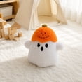 thumbnail image 4 of Halloween Pumpkin Ghost Plush Doll, 11.81 in Cute Spooky Stuffed Character Toy, Soft Pumpkin and Ghost Plushie for Party Favors, Home Decor and Halloween Gift，B, 4 of 8