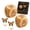 #2pcs, variant on Wooden Reading Decision Dice for Book Lovers Natural Wood Dice 6-Sided Reading Time Choice Maker Fun Stress Relief Art Exercise Classroom Must Haves Cool Desk Gadgets Gift Friendsbookish