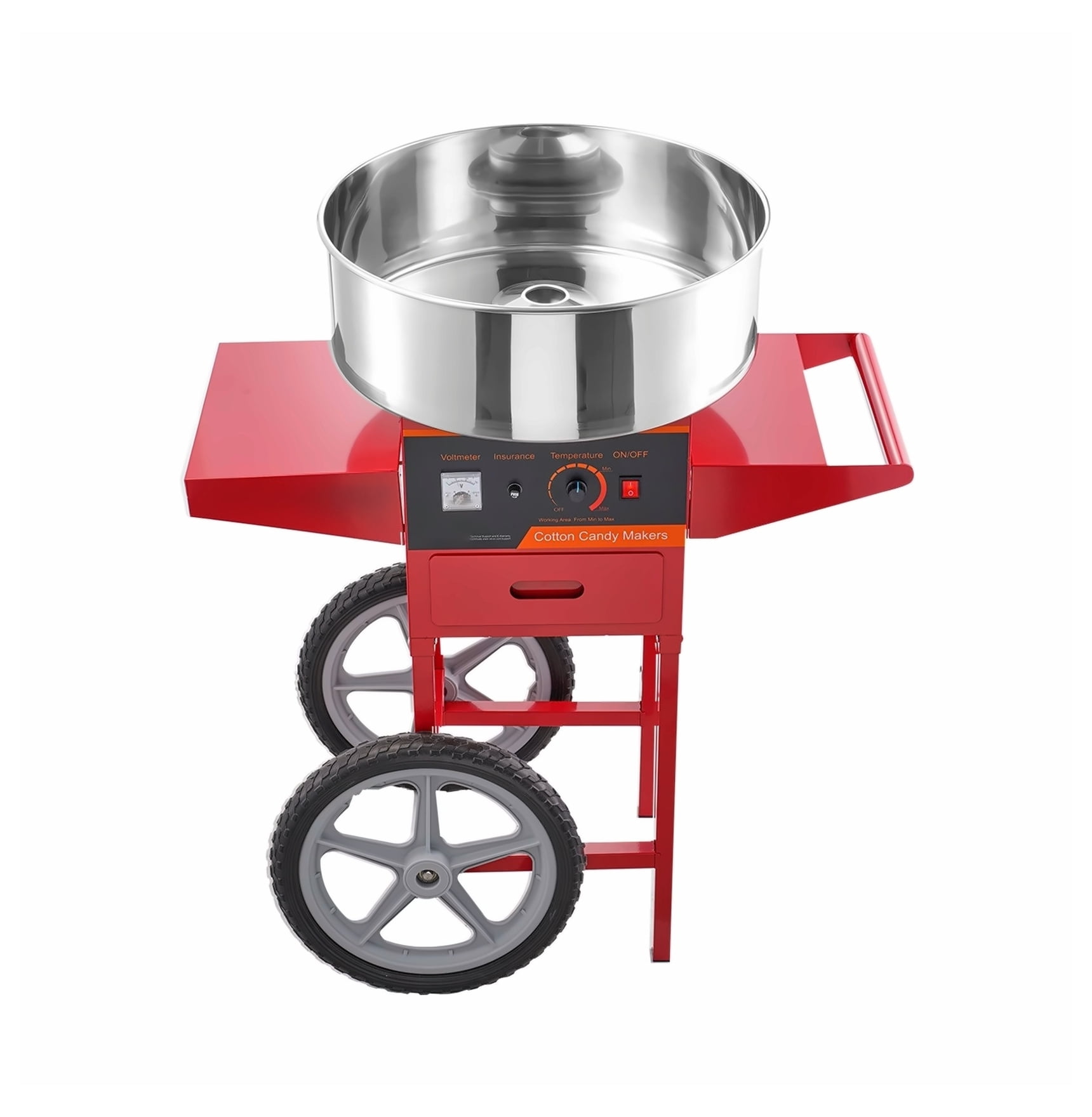 JJati Cotton Candy Maker, Electric Hard Candy Machine, White