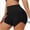 Y526-Black, variant on HCNTES Women Swim Shorts High Waisted Swimsuit Shorts Tummy Control Bathing Suit Bottom Plus Size Boyshorts(Black,L)