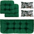 Bilot Outdoor Cushions Loveseat All Weather Chair Cushions Bench