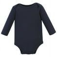 thumbnail image 7 of Hudson Baby Cotton Long-Sleeve Bodysuits, 5-Pack, Newborn- 24 Months, 7 of 7