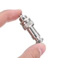 thumbnail image 4 of 10 Set Aviation Plug 2/3/4/5/6Pin Female Panel Metal Wire Connector 12mm GX12, 4 of 9