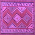 thumbnail image 1 of Ahgly Company Indoor Square Oriental Purple Traditional Area Rugs, 3' Square, 1 of 4