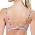 thumbnail image 4 of 36B Bras for Women 3 Pack Underwire Full Coverage Bra, Convertible Plunge Brassiere, Solid Color Ribbed Knot Bra B 36B, 4 of 4