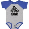 thumbnail image 3 of Inktastic Easily Distracted By Turtles Boys or Girls Baby Bodysuit, 3 of 5