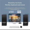 thumbnail image 2 of 2-Port VGA KVM Switch Two-in-One-Out with Desktop Controller Shared Set of Keyboard, Mouse and Monitor, 2 of 4