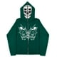 thumbnail image 5 of Sudadera de calavera oscura Y2K europea y americana, sudaderas con capucha para hombres y mujeres, sudadera gótica para parejas Harajuku, sudadera de Cremallera larga de gran tamaño, 5 of 5