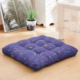 thumbnail image 4 of Retro Dots Meditation Pillow&nbsp;– 22x22 Inch Square Cushion, Dutch Velvet, Vintage Red Polka Dots (50s-Inspired Classic Style for Lounge & Yoga), 4 of 7