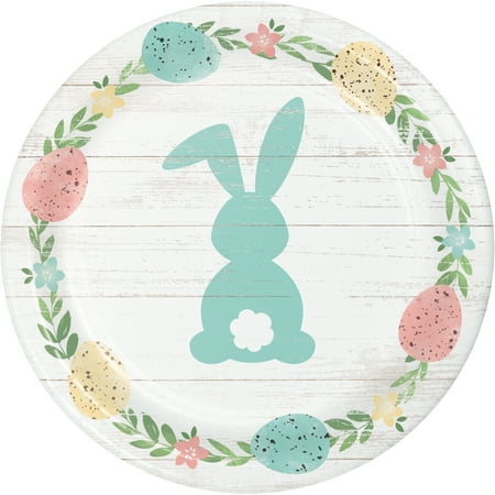 Creative Converting Farmhouse Easter Paper Dessert Plates 24 Count