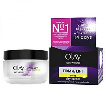 Olay Anti-Wrinkle Firm  Lift SPF 15 40  Day Cream, 1.7 Ounce