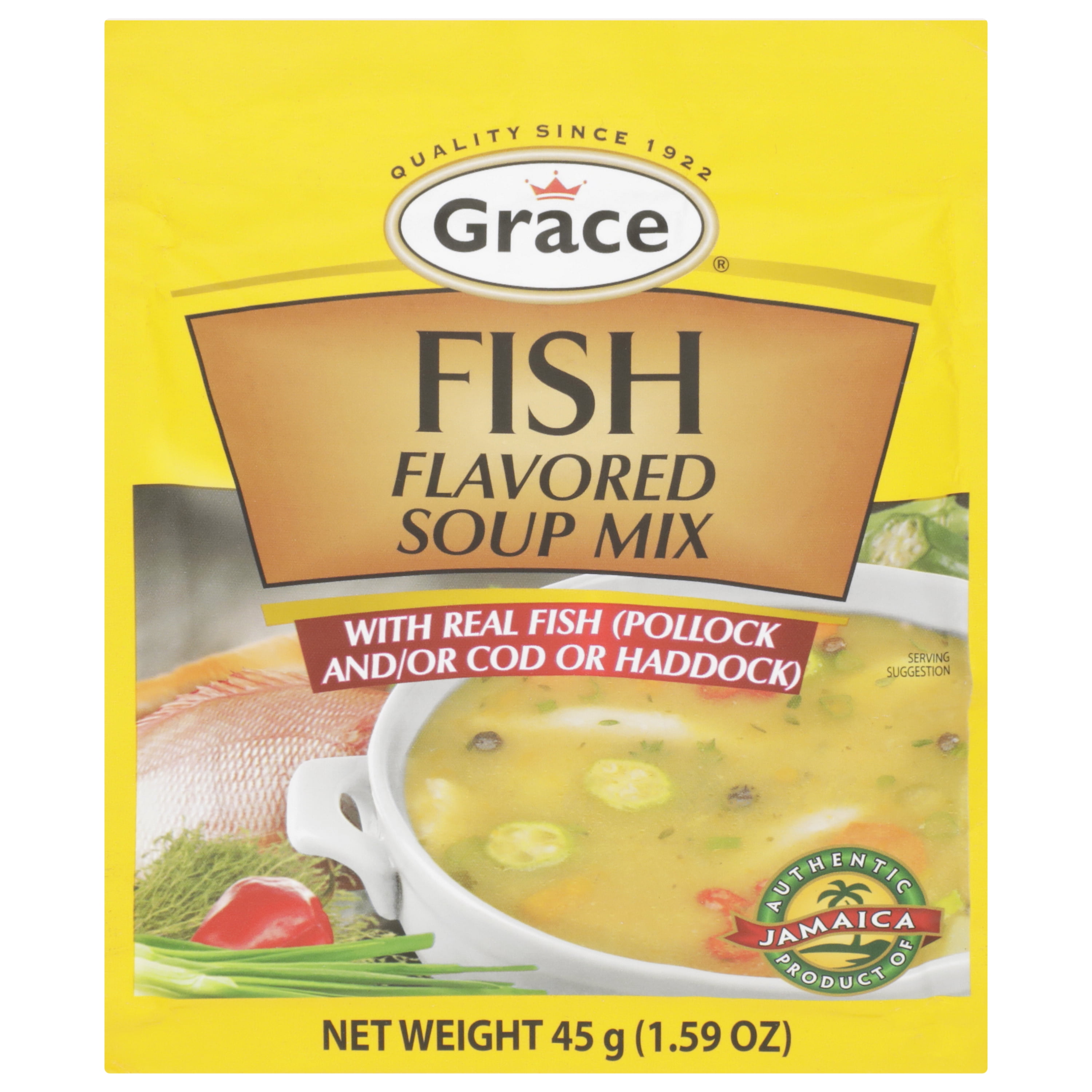 (12 pack) Grace Fish Flavored Soup Mix, 1.59 oz