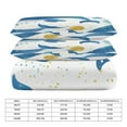 thumbnail image 3 of Marine Animals Such As Whales Bedding Set with Zipper Closure for Girls & Boys, 3 of 6