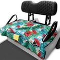 thumbnail image 2 of Yuyamidu Tropical Hibiscus Golf Cart Seat Covers Palm Leaves Golfcart Seat Cover with Pockets Universal Golf Cart Seat Towel Blanket Club Car Cushion Covers Accessories, 2 of 7