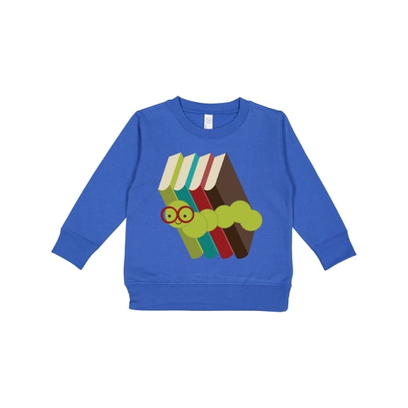 Inktastic Bookworm Books Reading Toddler Sweatshirt