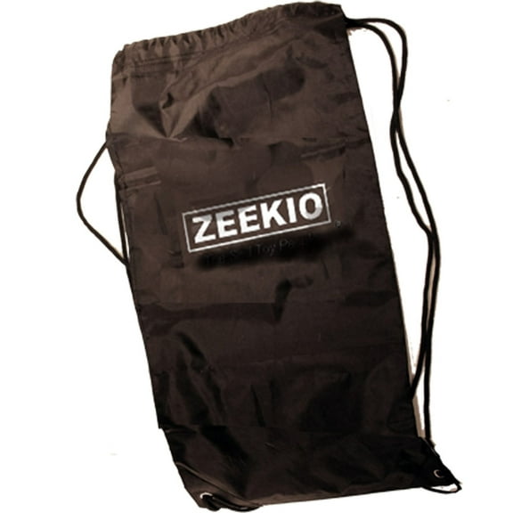 Zeekio Juggling Bag - Durable Nylon Drawstring Bag - Large 12"x 24" - Fits 6 Juggling Clubs