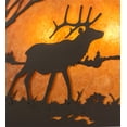 thumbnail image 4 of Meyda 122975 33 in. Long Elk at Lake Oblong Ceiling Pendant Fixtures, 4 of 7