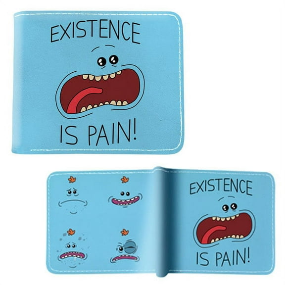 Existence is Pain - Rick and Morty 4x5" Bi-Fold Wallet