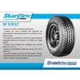 thumbnail image 3 of Par de Llantas STARFIRE SF 510 LT 195R15C 104R, 3 of 6