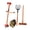 4pc pitchforks, variant on Dollhouse Agricultural Tools Decoration Accessories /6 1/12 Doll House Toy Model - shovel, multi