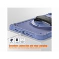 thumbnail image 3 of Case For iPad 6th 5th Generation, iPad 9.7 Inch 2018 2017, iPad Air 2, iPad Pro 9.7 Shcokproof Cover with Transparent Back, Pencil Holder, Rotating Stand, Hand/Shoulder Strap, Stylus Pen, 3 of 7