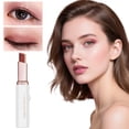 thumbnail image 2 of Dual Color Gradient Eyeshadow Stick, Shimmer Blendable Two-Tone Eye Makeup Pen, Waterproof Portable Eye Shadow Tool for Daily Use 2g, 2 of 6