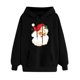 thumbnail image 1 of WILLBEST Sudadera Deportiva para Mujer Sudadera Navideña con Capucha Sudadera Informal de Manga Larga con Estampado Navideño Grande, 1 of 5