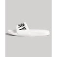 thumbnail image 4 of Superdry Mens Code Core Pool Sliders WHT/B-M, 4 of 4