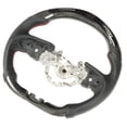 thumbnail image 1 of Shift Light Steering Wheel, Perforated Leather LED Steering Wheel Comfortable Grip  for GT-R R35 2017-2023, 1 of 7