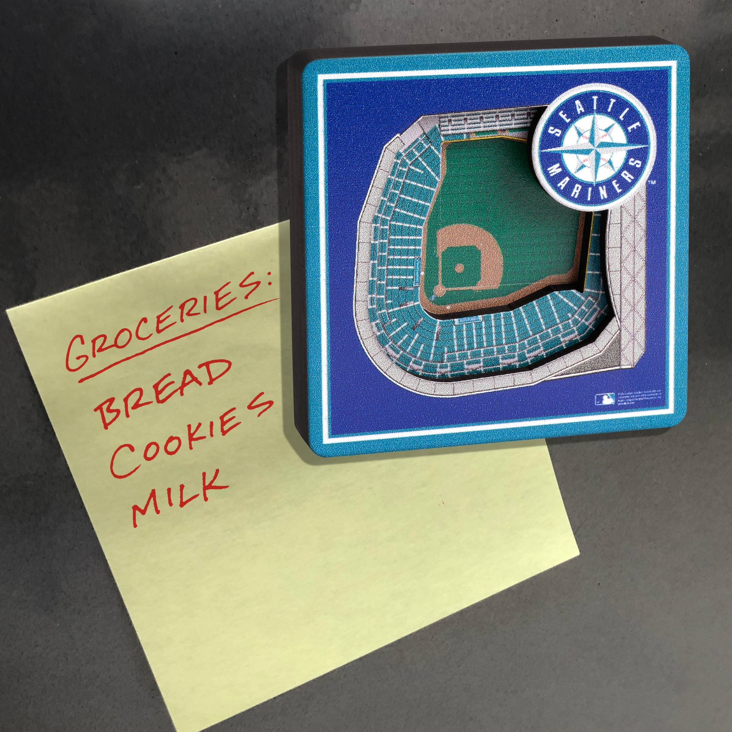 YouTheFan MLB Seattle Mariners 3D StadiumView Magnets - T-Mobile Park