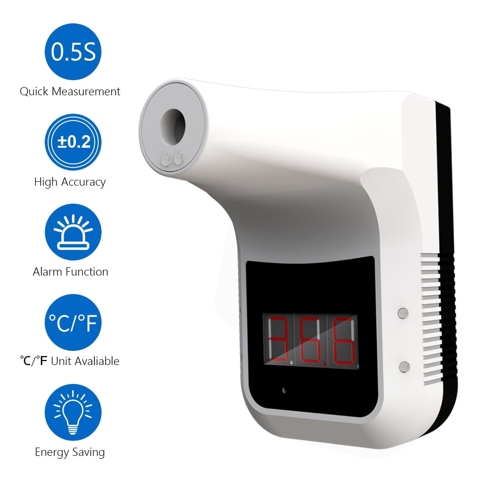 luckers Wall Mounted Automatic Forehead Thermometer Measurement Tools luckers Wall Mounted Automatic Forehead Thermometer Measurement Tools