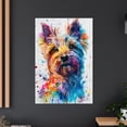 thumbnail image 4 of Skye Terrier Dog Poster Wall Art for Bedroom Living Room Funny Graffiti Dog Picture Cool Dog Decor Wall Art, 4 of 6