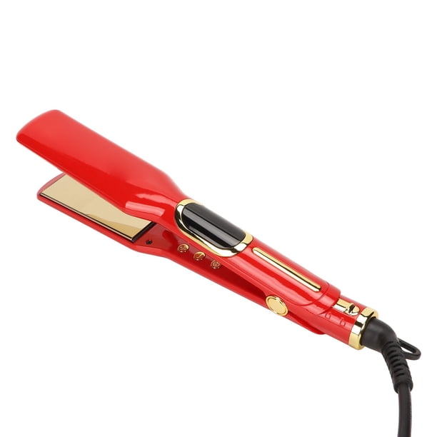 Rizador De Plancha Plana, Plancha De Pelo Plana Portátil UE 100-240V Inteligente Para El Hogar